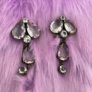 Neiman Marcus Crystal drop earrings